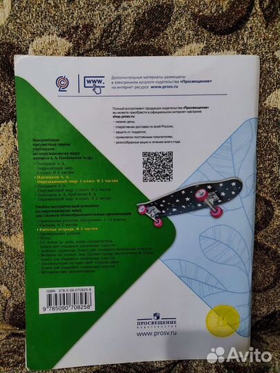 Окружающий мир Рабочая тетрадь 2 класс Плешаков