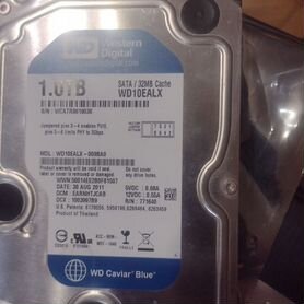 Hdd 1 tb 3.5 в крите WDC WD10ealx-00BA0