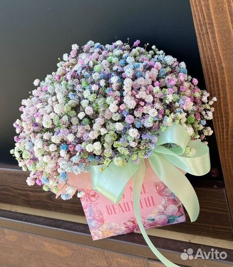 Гипсофила букет цветы