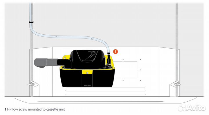 Помпа дренажная aspen Hi Flow 2