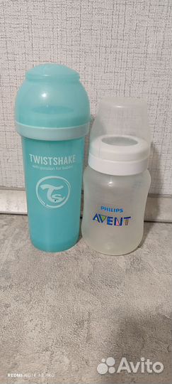 Бутылочки avent twistshake