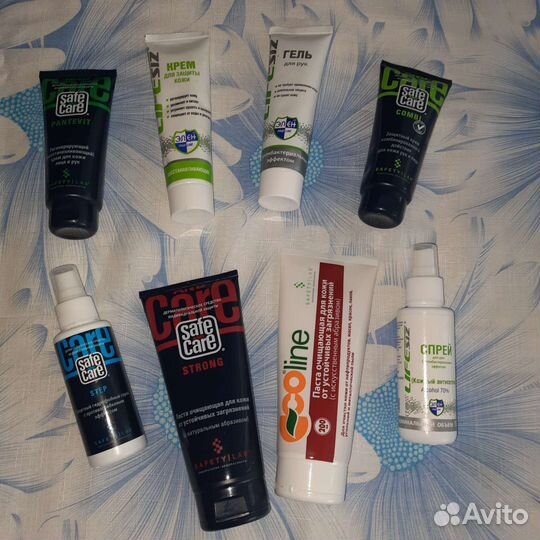 Средства индивидуальной защиты (крема, спреи)