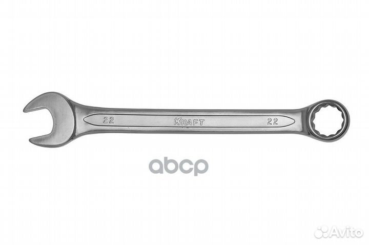 Ключ комбинированный 22 х 22 холдер Kraft KT