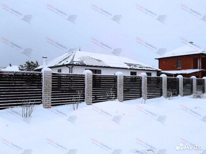 Забор Ранчо горизонтальный