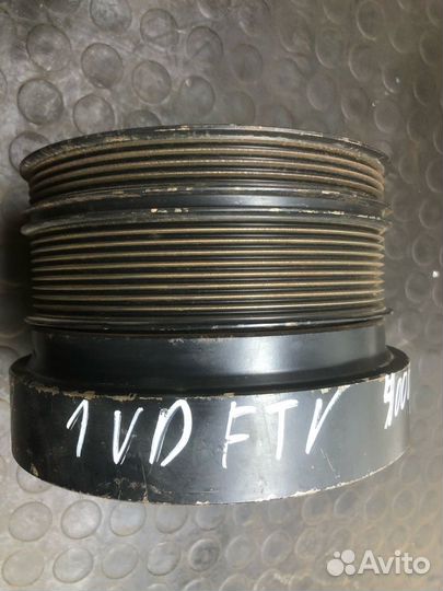 Шкив коленвала Toyota Land Cruiser J200 1vd-ftv