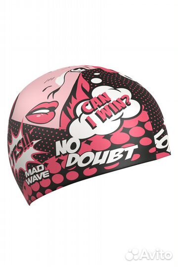 Шапочка для плавания MadWave силикон