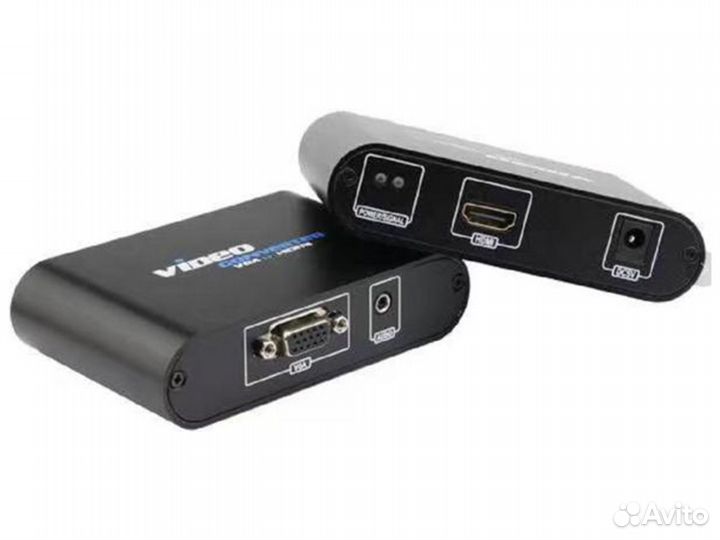 Видео конвертер gsmin VH32 VGA + Audio - hdmi