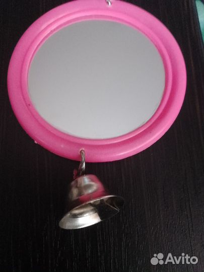 Зеркало для попугая Новое