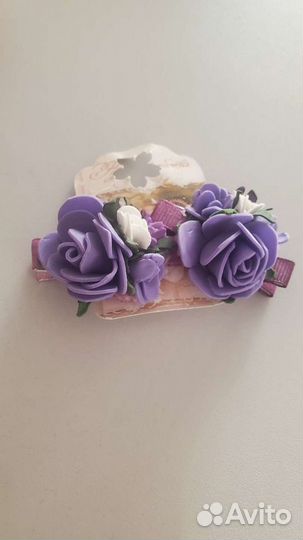 Ободок для волос ручной работы