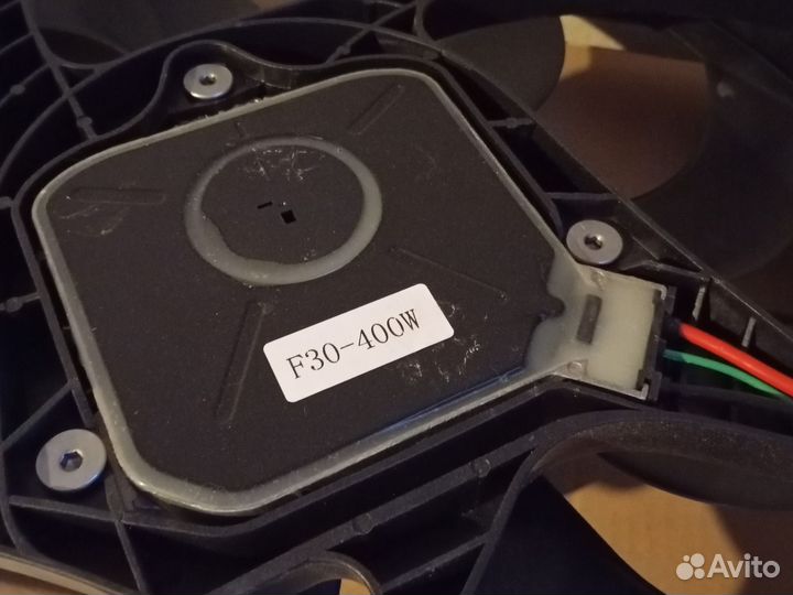 Вентилятор охлаждения на бмв Ф-30