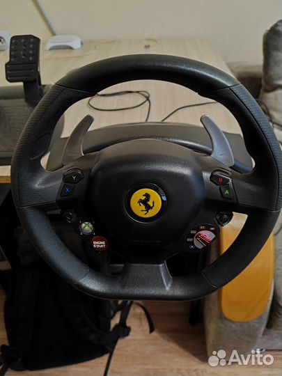 Руль thrustmaster Ferrari 458 italia 270 градусов
