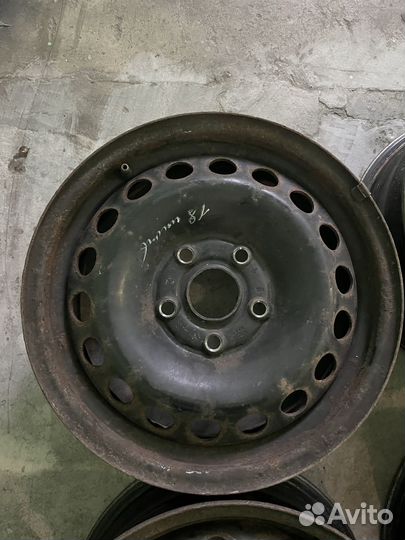 Штампованные диски r15 5x100