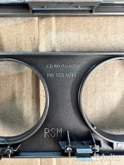 Рамка магнитолы VW Scirocco