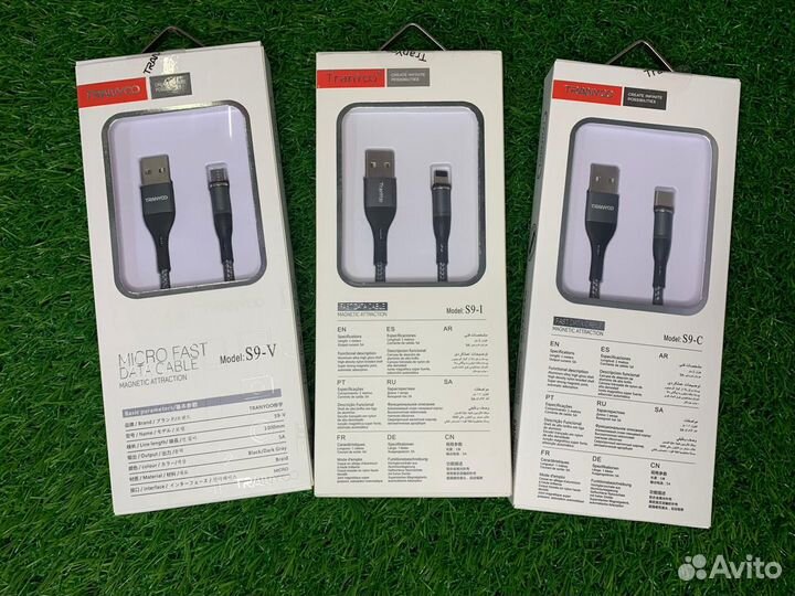 Магнитный кабель Micro / Type-C / Lightning