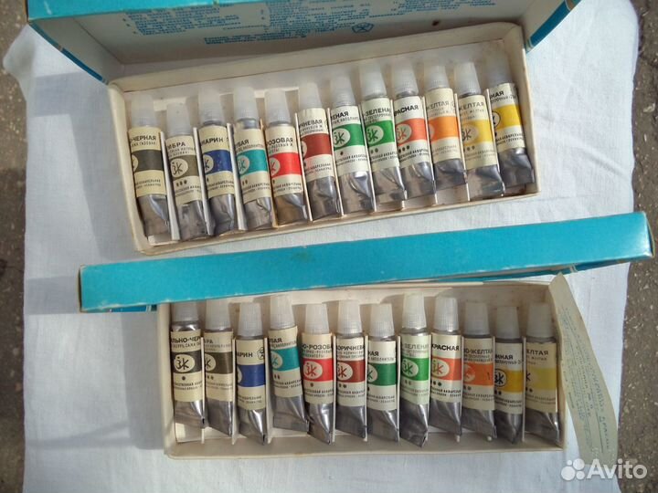 Краски акварельные Нева N4