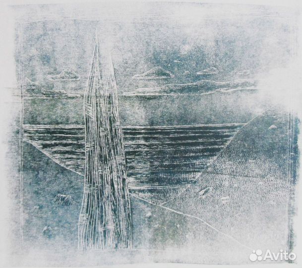 Картина маслом на холсте пейзаж