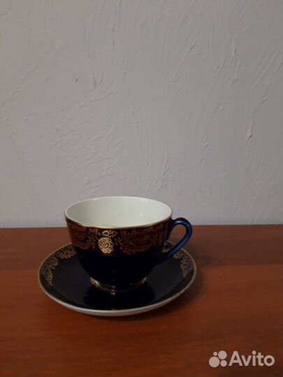 Чашка с блюдцем кофейная лфз