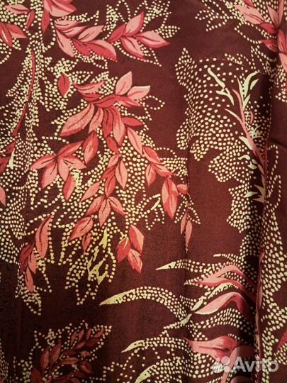 Платье из крепдешина СССР 52-54 размер