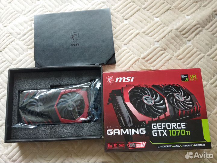 Видеокарта GTX 1070ti