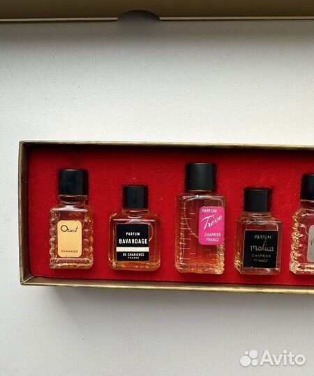 Набор миниатюр духов 10 шт винтаж