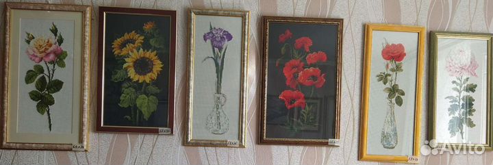 Картины вышитые