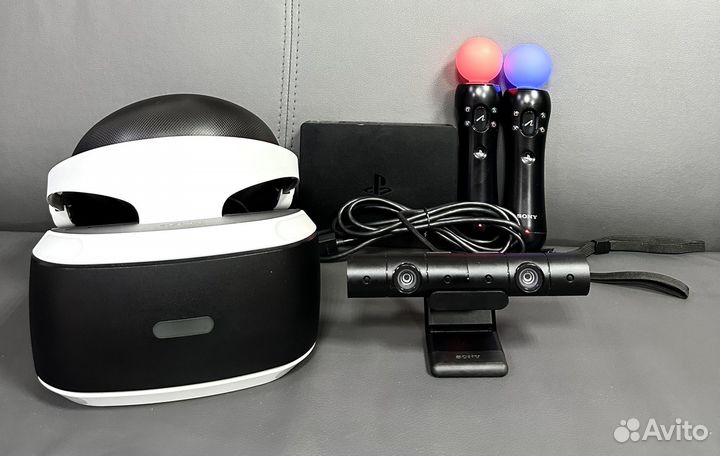 Playstation VR V2 + Камера V2 +2 PS Move