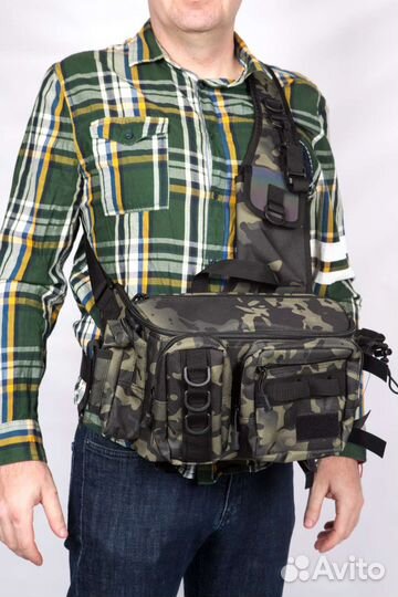 Сумка для ходовой рыбалки и туризма