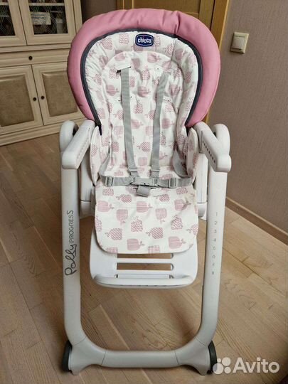 Стульчик для кормления chicco polly progress 5