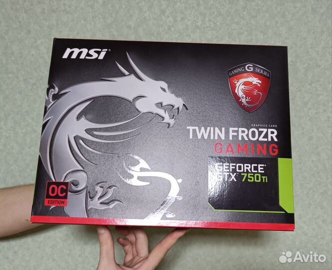 Видеокарта на запчасти MSI GeForce GTX 750 Ti