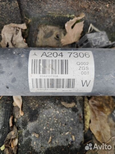 Mercedes w204 вал карданный