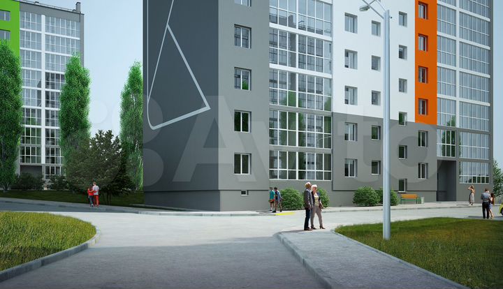 3-к. квартира, 75,7 м², 9/9 эт.