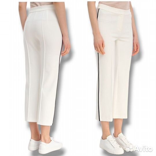 Брюки marc cain. Straight Cropped pants. Оригинал