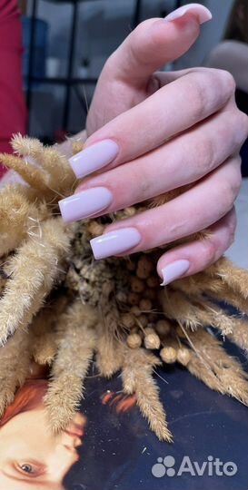 Аппаратный маникюр с покрытием