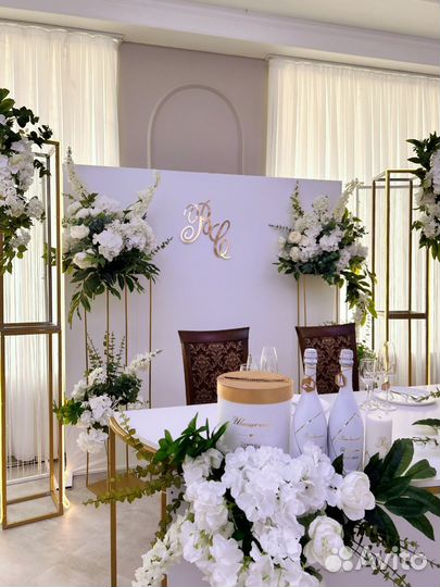 Свадебный декор, оформление свадеб