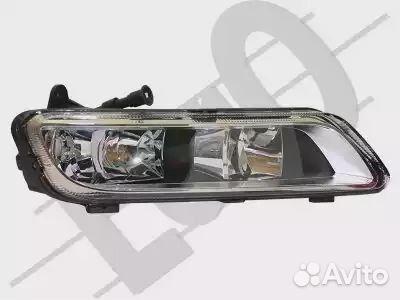 Фара противотуманная прав (без лампы, тип лампы: H8+H8) VW passat (2010) (Страна производства: польш