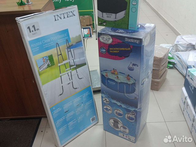 Каркасный бассейн 366*122