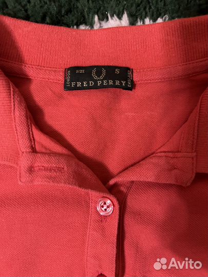 Поло Fred Perry женское S made in England