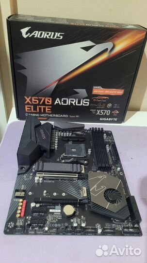 Материнская плата Gigabyte X570 Aorus Elite