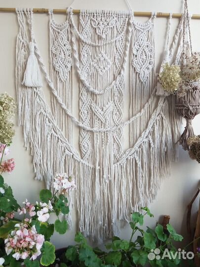 Макраме панно 