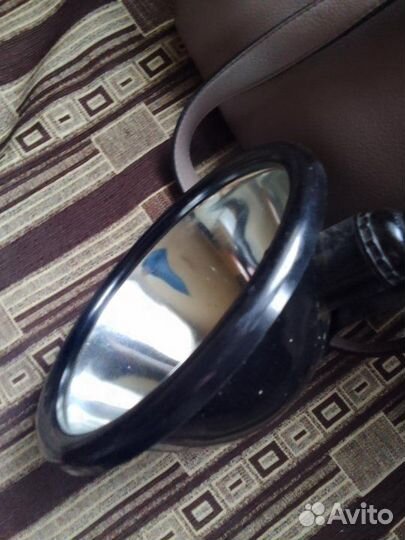 Синяя лампа для прогревания