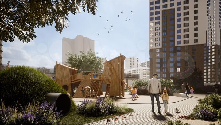 2-к. квартира, 51,2 м², 10/32 эт.