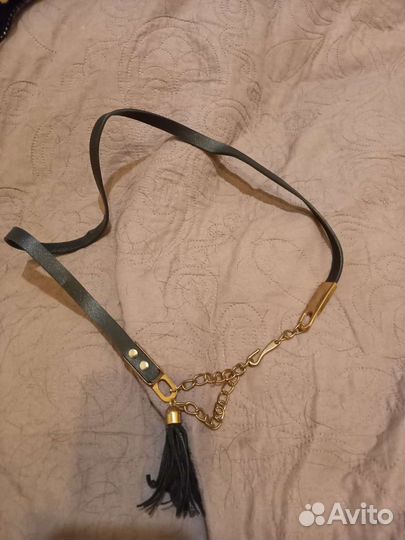 Ремень пояс женский коричневый и белые, и тонкие