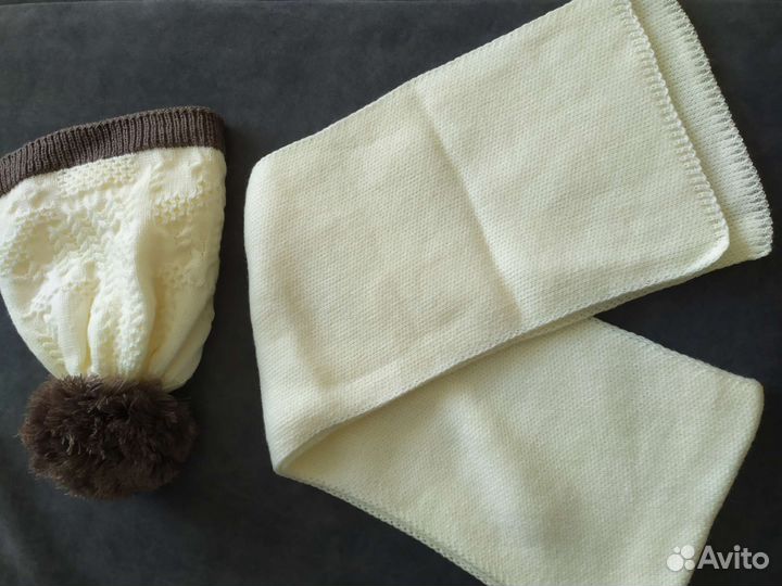 Новый Комплект.Шапка+шарф