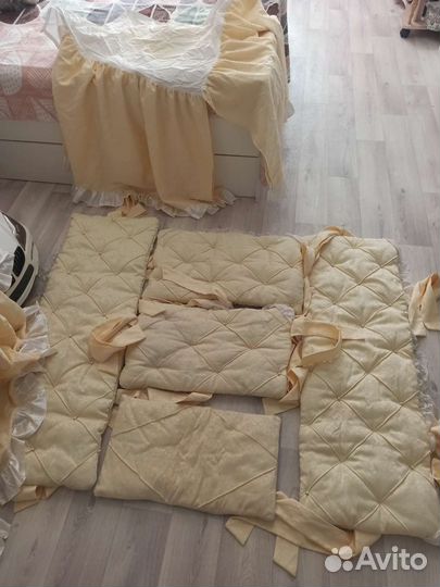 Бортики в кроватку