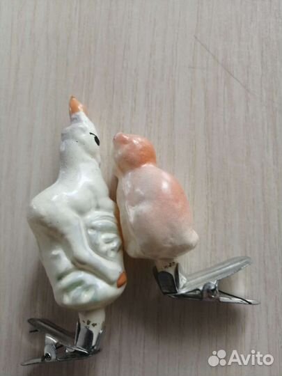 Елочные игрушки советские