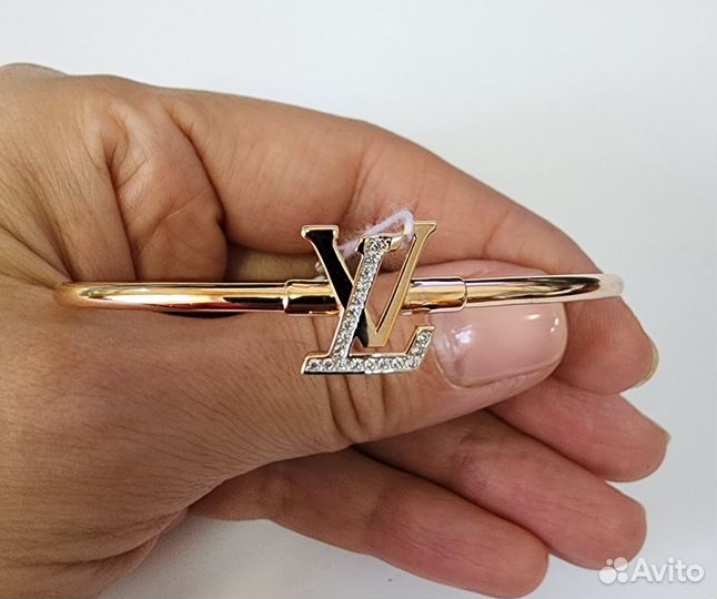 Золотой браслет Louis Vuitton