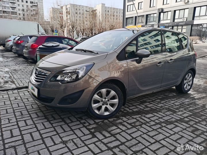 Opel Meriva 1.4 МТ, 2011, 78 000 км