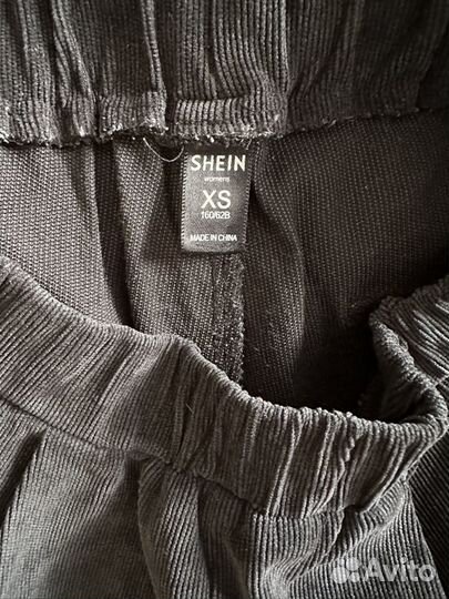 Женские брюки shein, вельвет, XS-S
