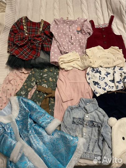 Одежда для девочки пакетом 80 86 HM