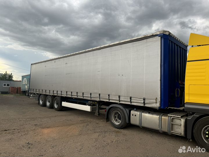 Полуприцеп тентованный Krone SD, 2010